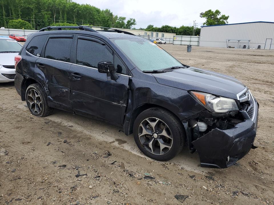 2015 Subaru Forester VIN JF2SJGWC0FH468080 COPART salvage auction — FRONT END, Va - Certificate Of Title, sold $500 on 2026-07-07 (photo 4)