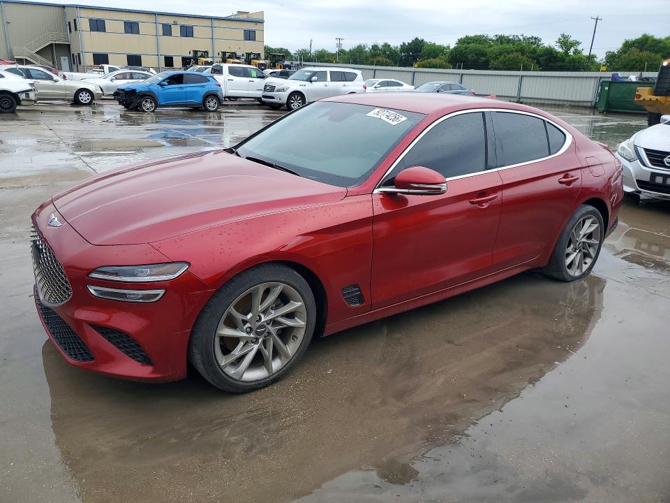 2022 Genesis VIN KMTG34TA5NU095187 COPART salvage auction — UNDERCARRIAGE, Ok - Cert Of Title-Salvage, sold $8,000 on 2026-07-16 (photo 1)