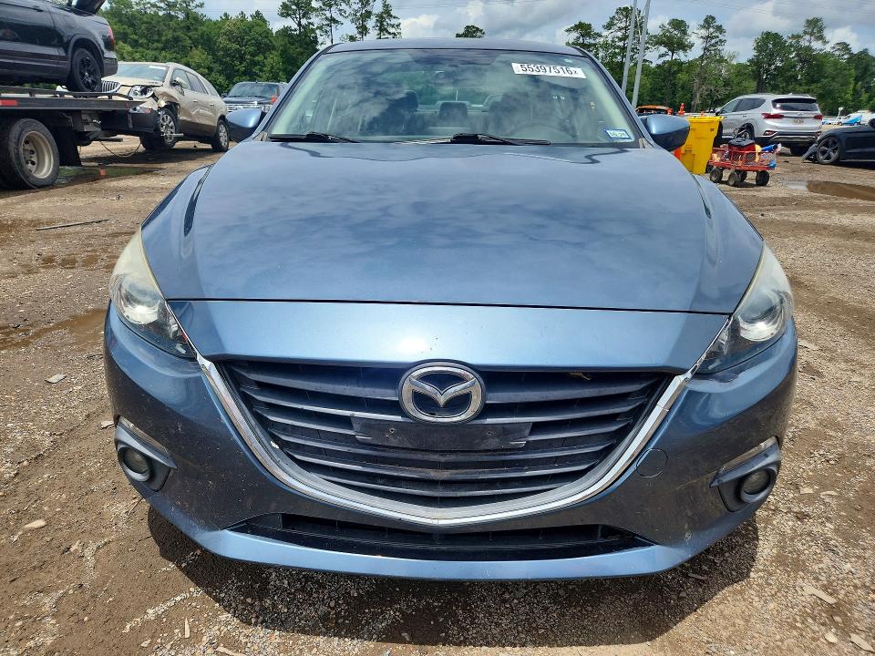 2015 Mazda 3 VIN 3MZBM1V78FM207571 COPART salvage auction — WATER/FLOOD, Tx - Salvage Title-Flood Damage, sold $1,750 on 2026-07-02 (photo 5)
