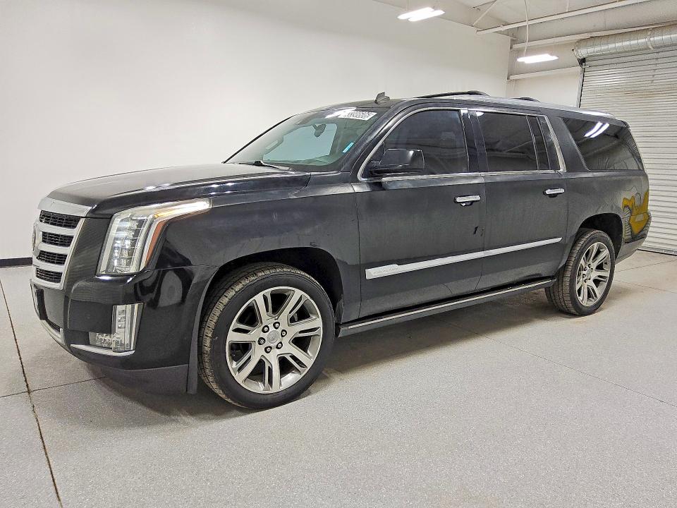 2015 Cadillac Escalade VIN 1GYS4JKJ6FR150525 COPART salvage auction — MECHANICAL, In - Certificate Of Title, sold $4,950 on 2026-07-30 (photo 1)