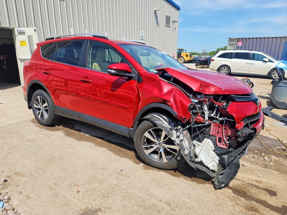 2016 Toyota VIN JTMRFREV8GJ053466 COPART salvage auction — FRONT END, Wi - Certificate Of Title, sold $300 on 2026-07-27 (photo 4)
