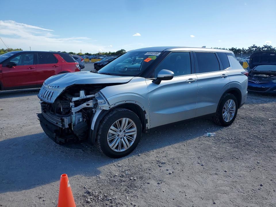 2023 Mitsubishi VIN JA4J3TA8XPZ045335 COPART salvage auction — FRONT END, Fl - Cert Of Title Slvg Rebuildable, sold $5,700 on 2026-07-08 (photo 1)