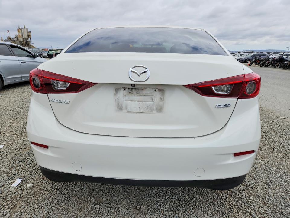 2016 Mazda 3 VIN JM1BM1T76G1280622 COPART salvage auction — SIDE, Ca - Salvage Certificate, sold $2,050 on 2026-07-14 (photo 6)
