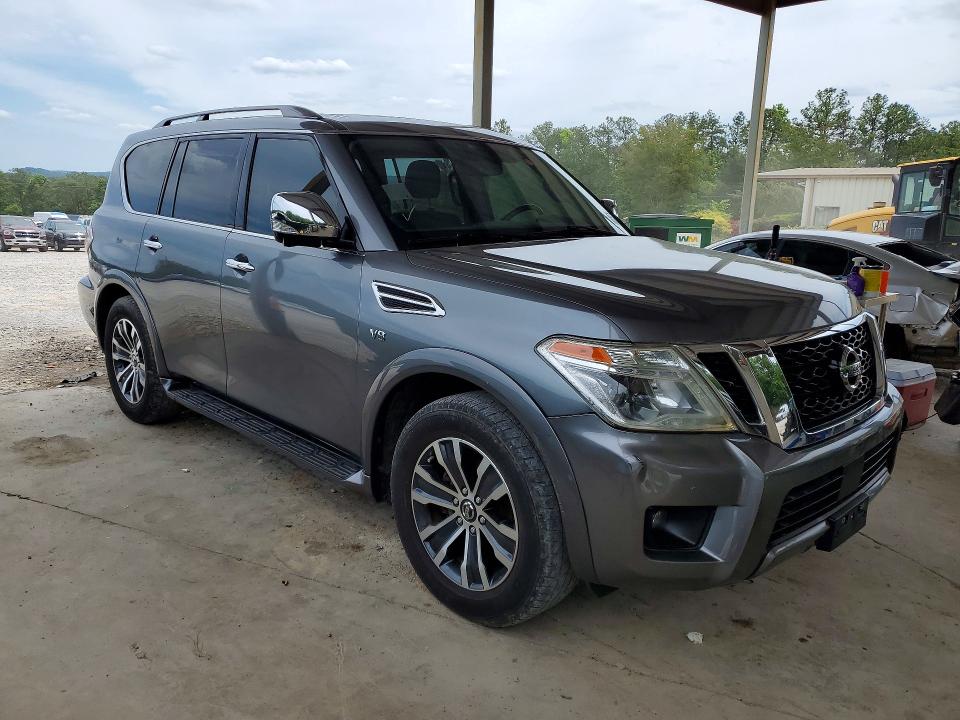 2020 Nissan Armada VIN JN8AY2ND5L9108283 COPART salvage auction — FRONT END, Mi - Certificate Of Title, sold $8,600 on 2026-07-28 (photo 4)