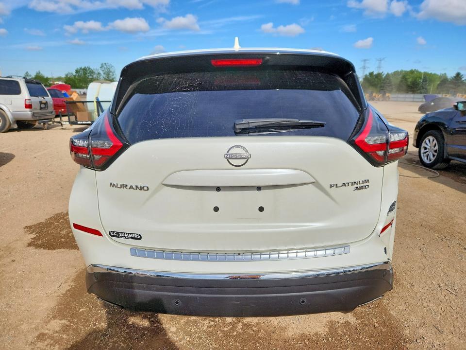 2023 Nissan Murano VIN 5N1AZ2DSXPC118949 COPART salvage auction — SIDE, Il - Salvage Certificate, sold $7,500 on 2026-07-02 (photo 6)