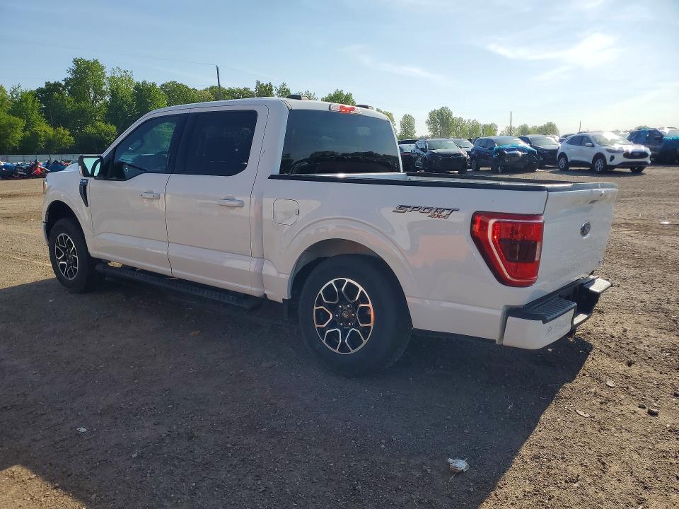 2023 Ford F-150 VIN 1FTFW1E85PKG20242 COPART salvage auction — REAR END, Mi - Certificate Of Title, sold $200 on 2026-07-29 (photo 2)