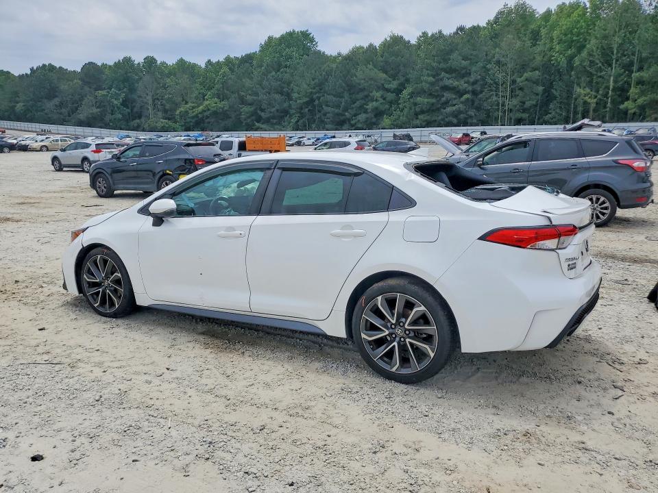 2022 Toyota Corolla VIN 5YFS4MCE7NP111475 COPART salvage auction — FRONT END, Ga - Cert Of Title-Salvage, sold $3,450 on 2026-07-08 (photo 2)