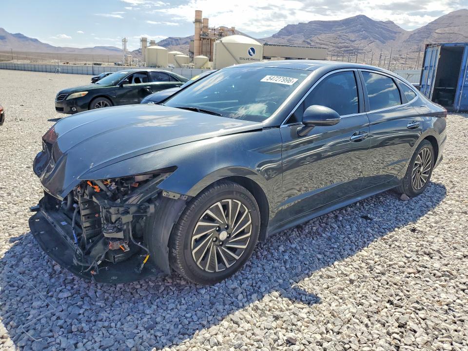 2023 Hyundai Sonata VIN KMHL54JJ0PA070028 COPART salvage auction — FRONT END, Nv - Salvage Title, sold $6,500 on 2026-07-15 (photo 1)