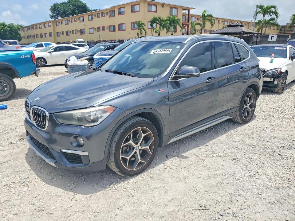 2018 BMW X1 VIN WBXHU7C32J5L06565 COPART salvage auction — REAR END, Fl - Cert Of Title Slvg Rebuildable, sold $4,800 on 2026-07-10 (photo 1)
