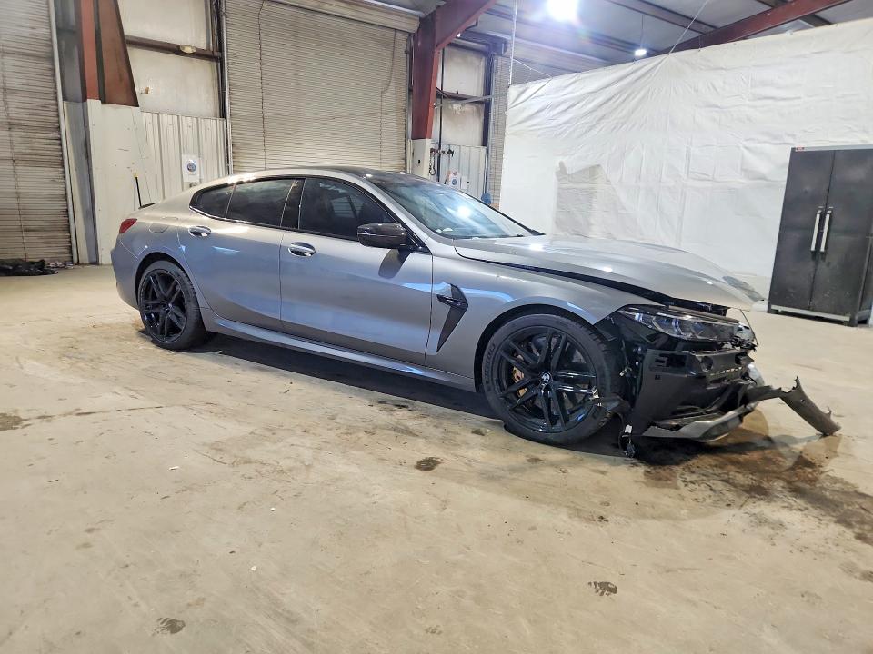 2025 BMW M8 VIN WBSGV0C05SCW14242 COPART salvage auction — FRONT END, Ma - Cert Of Title-Salvage, sold $50,000 on 2026-08-28 (photo 4)