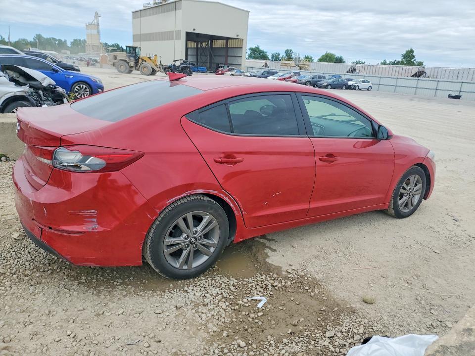 2017 Hyundai VIN 5NPD84LF5HH176221 COPART salvage auction — VANDALISM, Ks - Cert Of Title-Salvage, sold $1,300 on 2026-07-04 (photo 3)