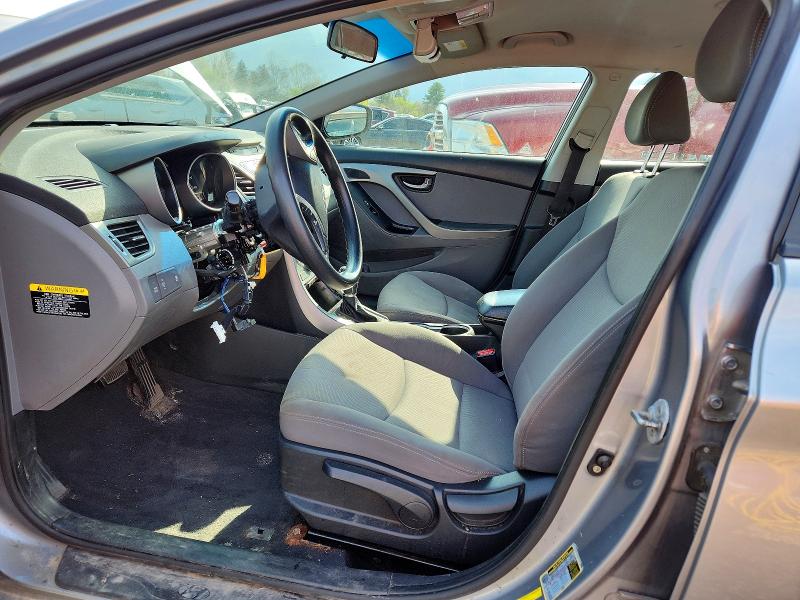 2015 Hyundai Elantra VIN KMHDH4AEXFU235238 COPART salvage auction — VANDALISM, Ny - Mv907A-Parts Only, sold $450 on 2026-07-13 (photo 7)