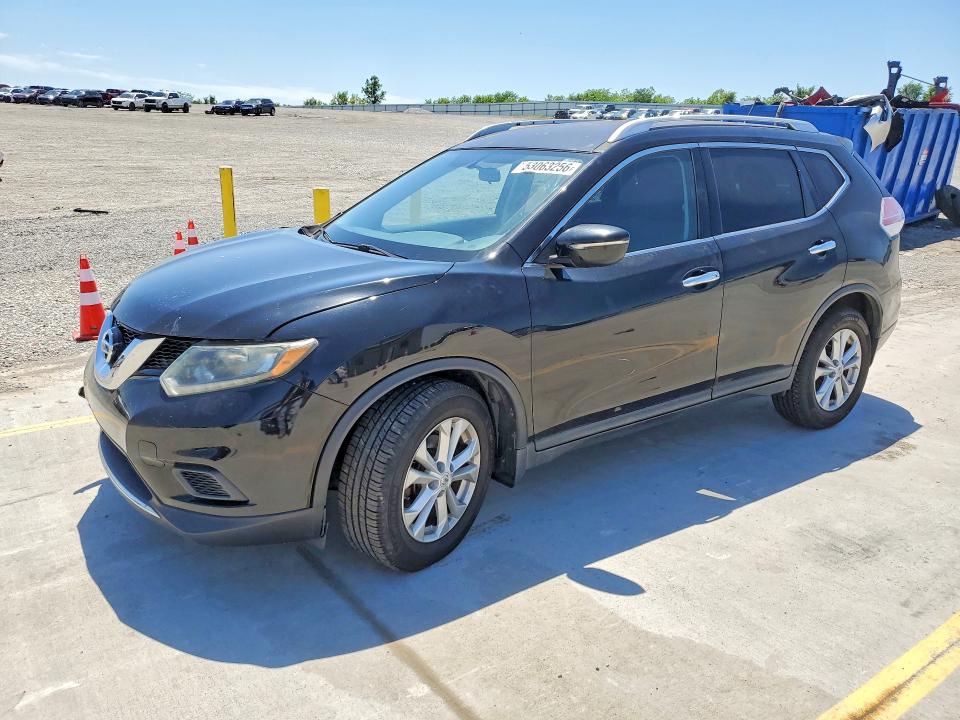 2015 Nissan Rogue VIN KNMAT2MTXFP531489 COPART salvage auction — FRONT END, Ky - Cert Of Title-Salvage, sold $225 on 2026-07-30 (photo 1)