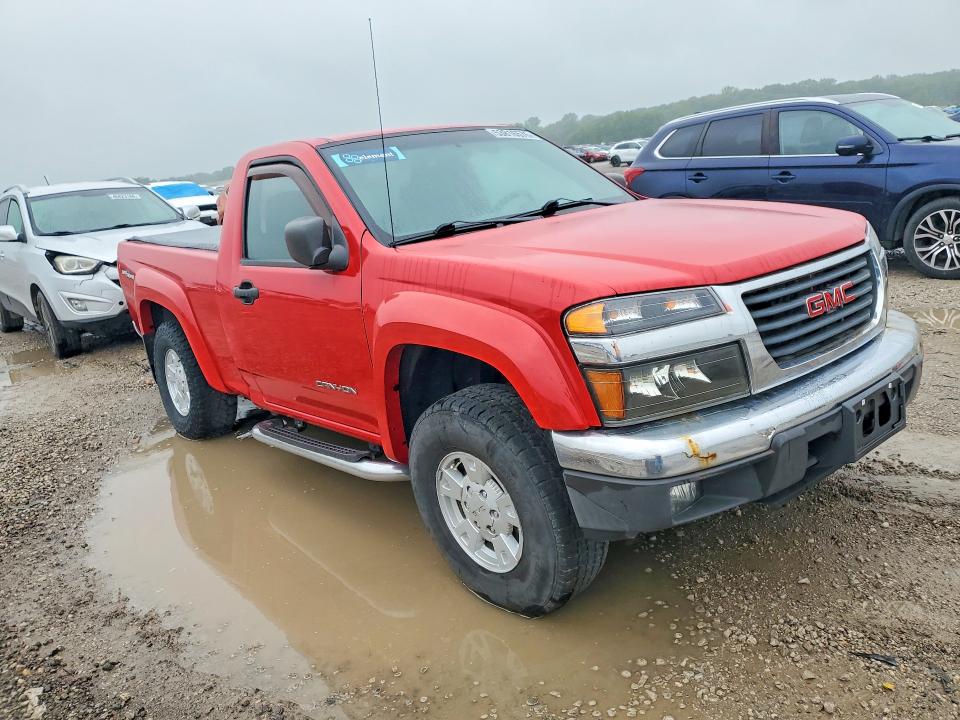 2005 Gmc Canyon VIN 1GTDT146958105853 COPART salvage auction — FRAME DAMAGE, Mo - Certificate Of Title, sold $850 on 2026-07-23 (photo 4)