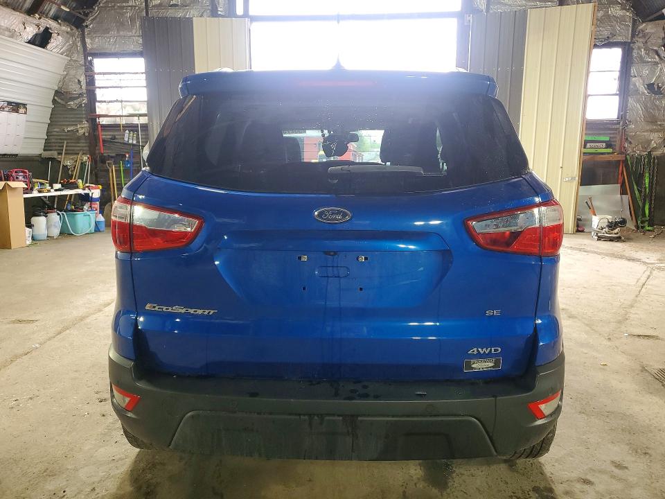 2020 Ford Ecosport VIN MAJ6S3GL9LC367915 COPART salvage auction — FRONT END, NY - MV-907A SALVAGE CERTIFICATE, sold $1,500 on 2026-07-22 (photo 6)
