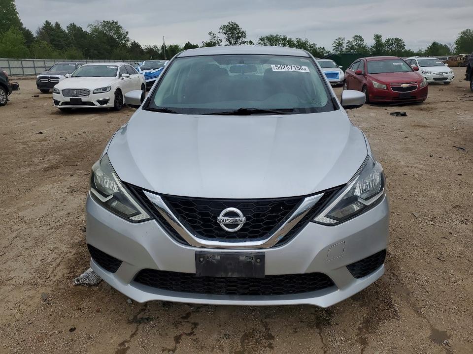 2017 Nissan Sentra VIN 3N1AB7AP4HY257850 COPART salvage auction — REAR END, Il - Salvage Certificate, sold $2,100 on 2026-07-09 (photo 5)