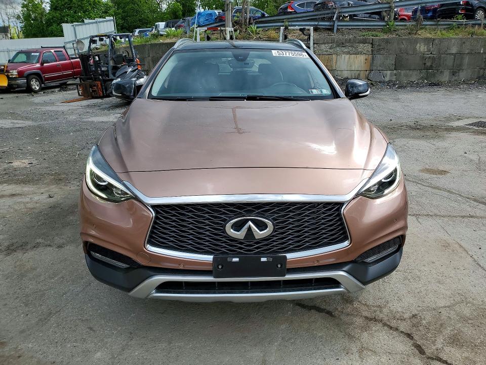 2017 Infiniti VIN SJKCH5CR6HA030829 COPART salvage auction — FRONT END, Pa - Certificate Of Salvage, sold $3,400 on 2026-07-21 (photo 5)