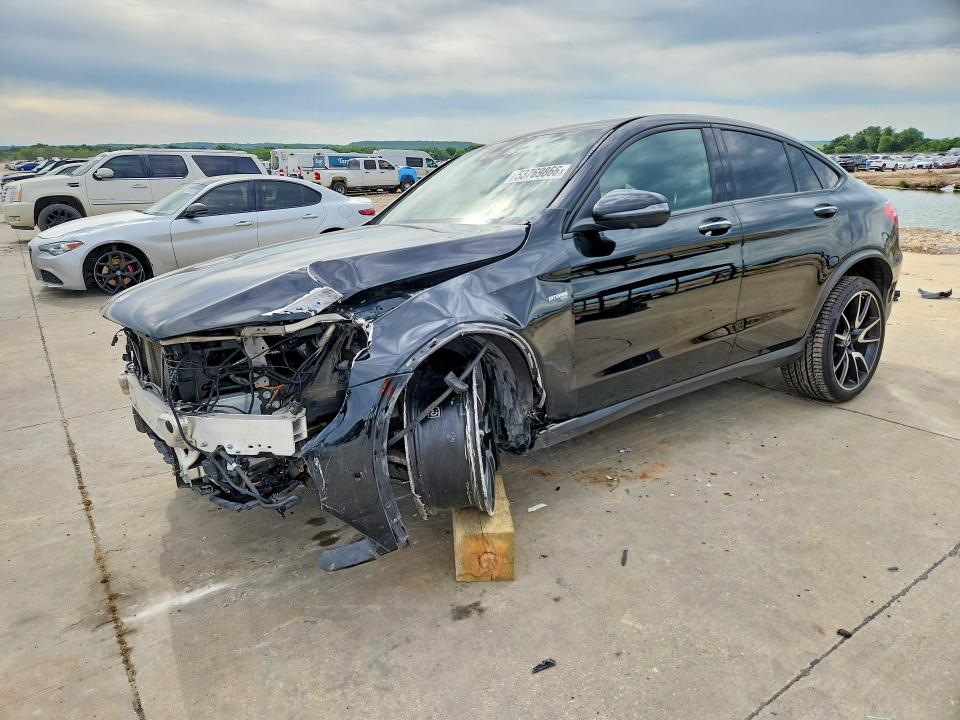 2019 Mercedes-benz Glc VIN WDC0J6EB5KF628804 COPART salvage auction — FRONT END, Tx - Certificate Of Title, sold $9,600 on 2026-07-09 (photo 1)