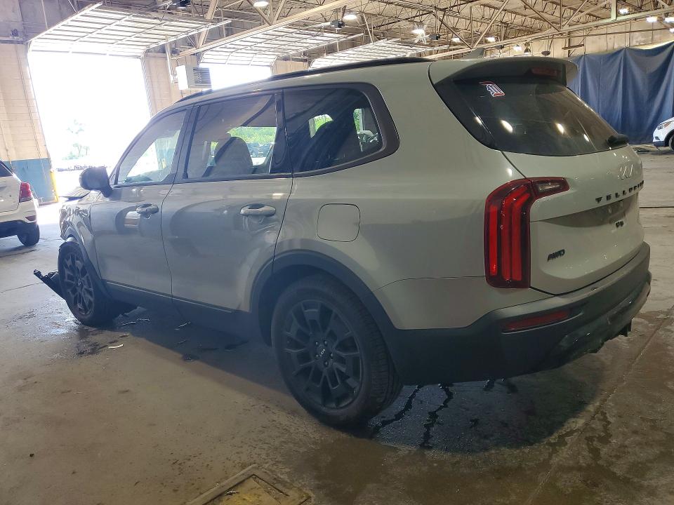 2022 Kia Telluride VIN 5XYP3DHC9NG297881 COPART salvage auction — FRONT END, Mi - Certificate Of Title, sold $4,250 on 2026-07-28 (photo 2)