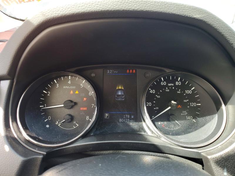 2020 Nissan Rogue VIN JN1BJ1CW5LW372689 COPART salvage auction — FRONT END, Tn - Salvage Certificate, sold $2,150 on 2026-07-27 (photo 9)