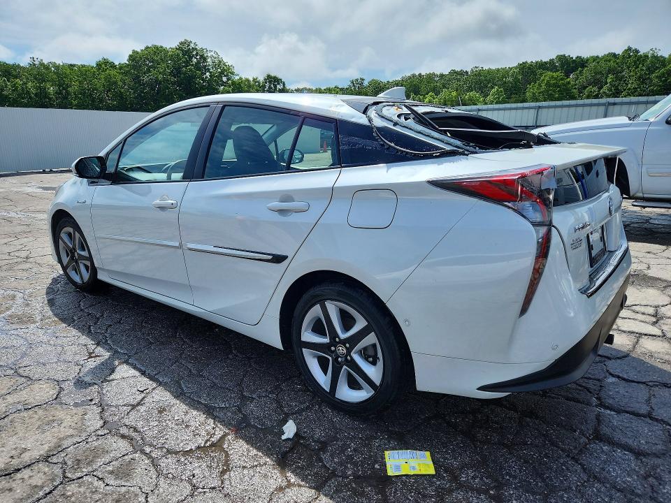 2018 Toyota Prius VIN JTDKARFU5J3063387 COPART salvage auction — HAIL, Mo - Salvage Certificate Of Title, sold $250 on 2026-07-29 (photo 2)