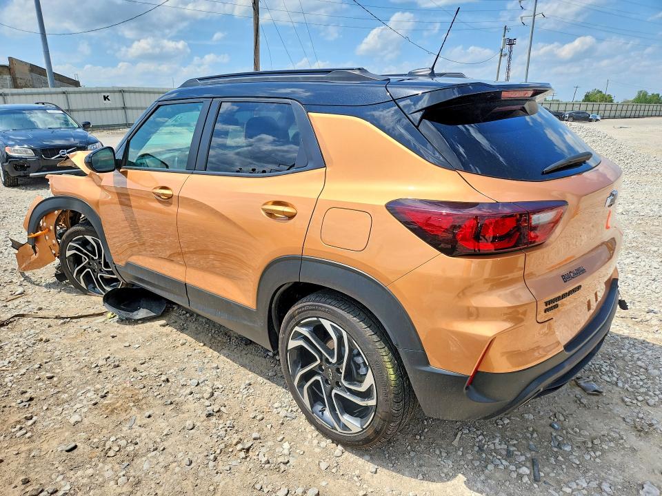 2024 Chevrolet Trailblazer VIN KL79MUSL7RB191215 COPART salvage auction — FRONT END, Oh - Cert Of Title-Salvage, sold $2,250 on 2026-07-02 (photo 2)