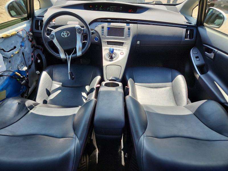 2013 Toyota Prius VIN JTDKN3DU3D1648036 COPART salvage auction — FRONT END, Tx - Salvage Vehicle Title, sold $3,400 on 2026-07-10 (photo 8)