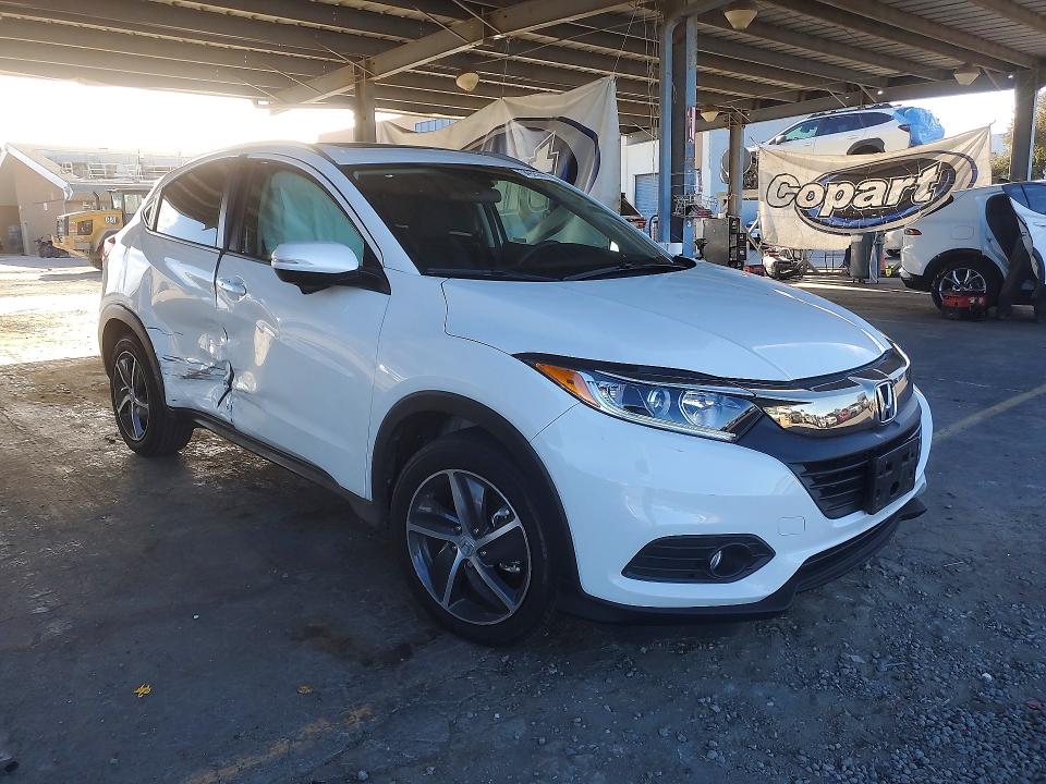 2022 Honda Hr-v VIN 3CZRU5H5XNM731834 COPART salvage auction — SIDE, Ca - Salvage Certificate, sold $7,100 on 2026-07-30 (photo 4)