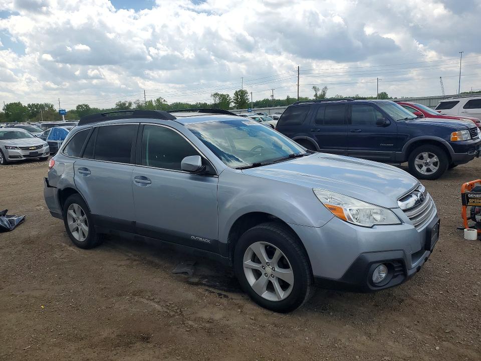 2014 Subaru Outback VIN 4S4BRBCC9E1288176 COPART salvage auction — REAR END, Ia - Cert Of Title-Salvage Title, sold $700 on 2026-07-10 (photo 4)