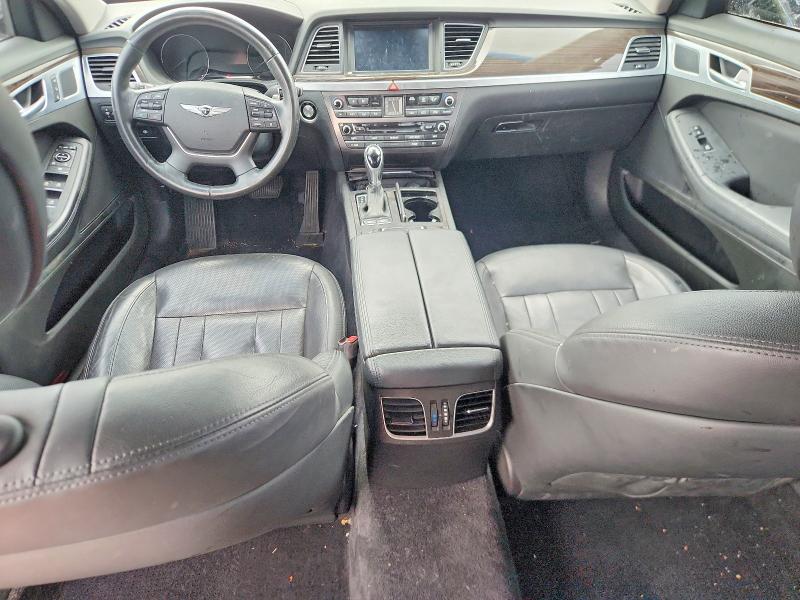 2017 Genesis G80 VIN KMHGN4JE3HU204745 COPART salvage auction — SIDE, Tx - Salvage Vehicle Title, sold $3,100 on 2026-07-16 (photo 8)