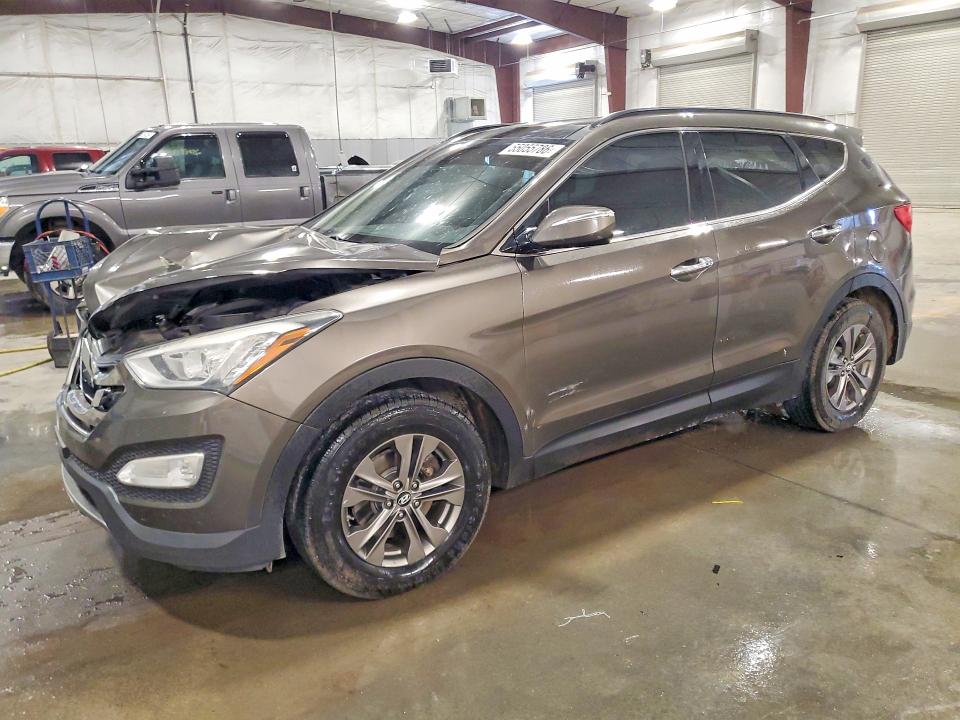 2014 Hyundai Santa fe VIN 5XYZUDLB6EG201449 COPART salvage auction — FRONT END, Mn - Cert Of Title-Prior Salvage, sold $250 on 2026-07-27 (photo 1)