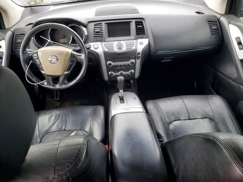 2010 Nissan Murano VIN JN8AZ1MW3AW110445 COPART salvage auction — FRONT END, Nj - Cert Of Title-Salvage, sold $375 on 2026-07-31 (photo 8)