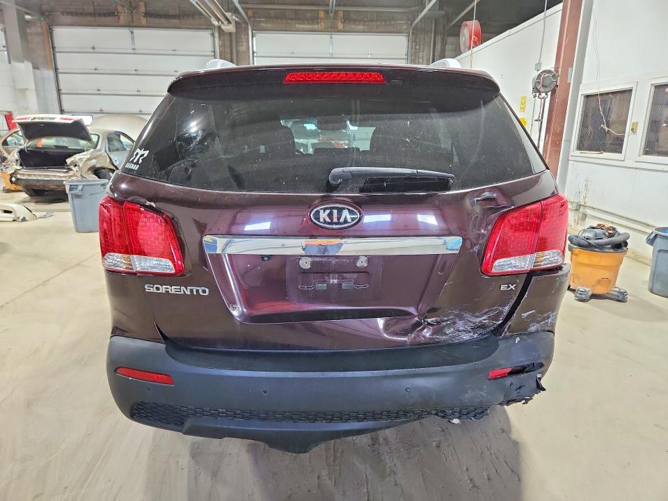 2011 Kia Sorento VIN 5XYKUDA16BG118465 COPART salvage auction — MECHANICAL, Mn - Cert Of Title-Salvage, sold $250 on 2026-07-21 (photo 6)