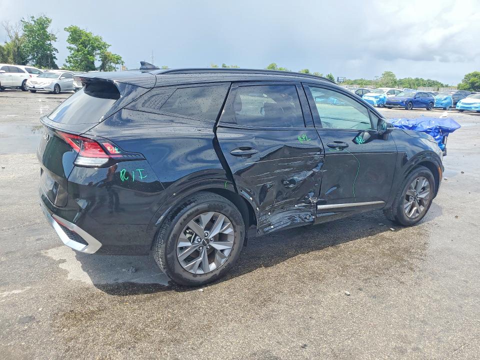 2025 Kia VIN 5XYK43DF3SG318379 COPART salvage auction — SIDE, Fl - Certificate Of Destruction, sold $9,400 on 2026-07-02 (photo 3)