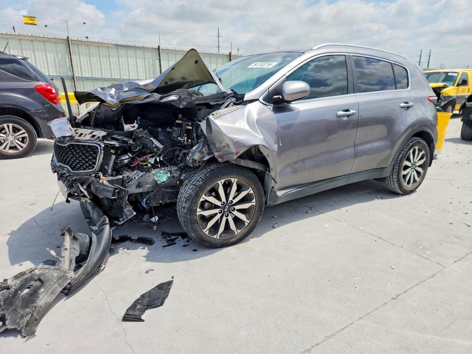 2017 Kia VIN KNDPN3AC9H7234179 COPART salvage auction — FRONT END, Tx - Salvage Vehicle Title, sold $2,000 on 2026-07-10 (photo 1)