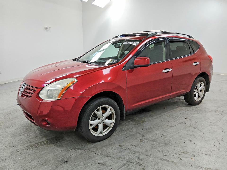2010 Nissan Rogue sport VIN JN8AS5MV6AW106831 COPART salvage auction — MECHANICAL, Pa - Cert Of Title, sold $600 on 2026-07-07 (photo 1)