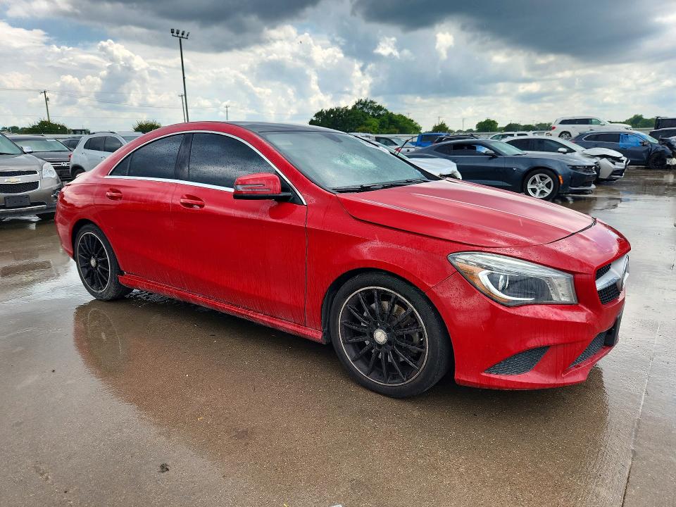 2014 Mercedes-benz VIN WDDSJ4EB4EN129334 COPART salvage auction — FRONT END, Tx - Salvage Vehicle Title, sold $675 on 2026-07-16 (photo 4)