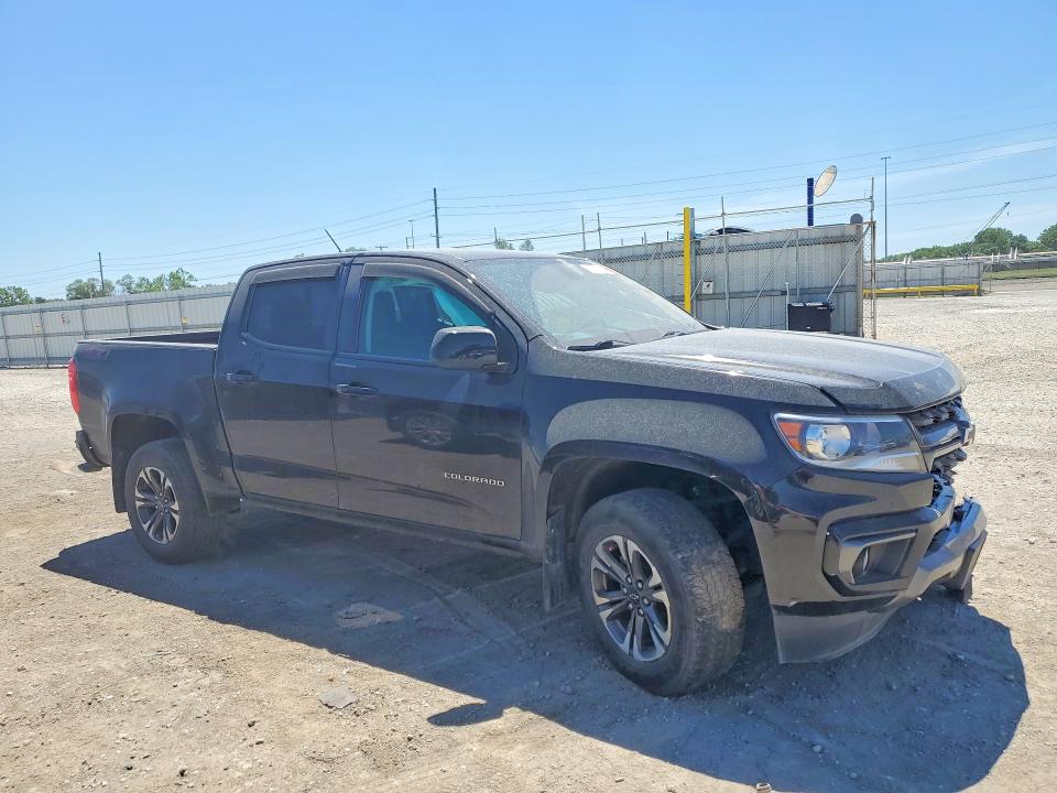 2021 Chevrolet Colorado VIN 1GCGTDEN4M1110101 COPART salvage auction — FRONT END, Ia - Cert Of Title-Salvage Title, sold $7,100 on 2026-07-31 (photo 4)