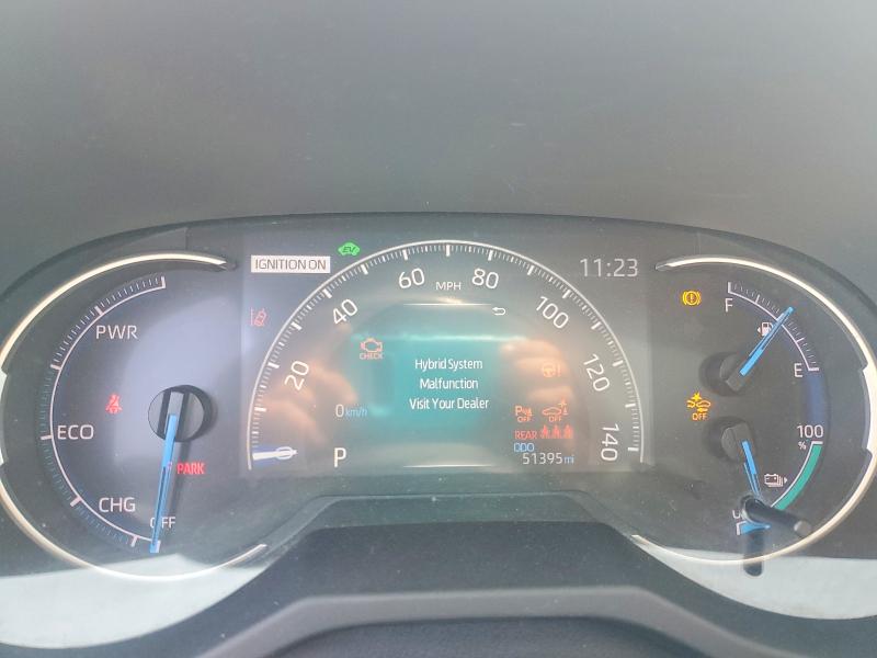 2021 Toyota Rav 4 VIN JTMFB3FV4MD039875 COPART salvage auction — FRONT END, Ks - Cert Of Title-Salvage, sold $15,200 on 2026-07-09 (photo 9)