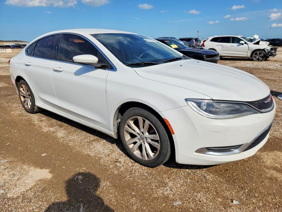 2017 Chrysler 200 VIN 1C3CCCAB7HN505123 COPART salvage auction — MINOR DENT/SCRATCHES, Tx - Certificate Of Title, sold $825 on 2026-07-09 (photo 4)