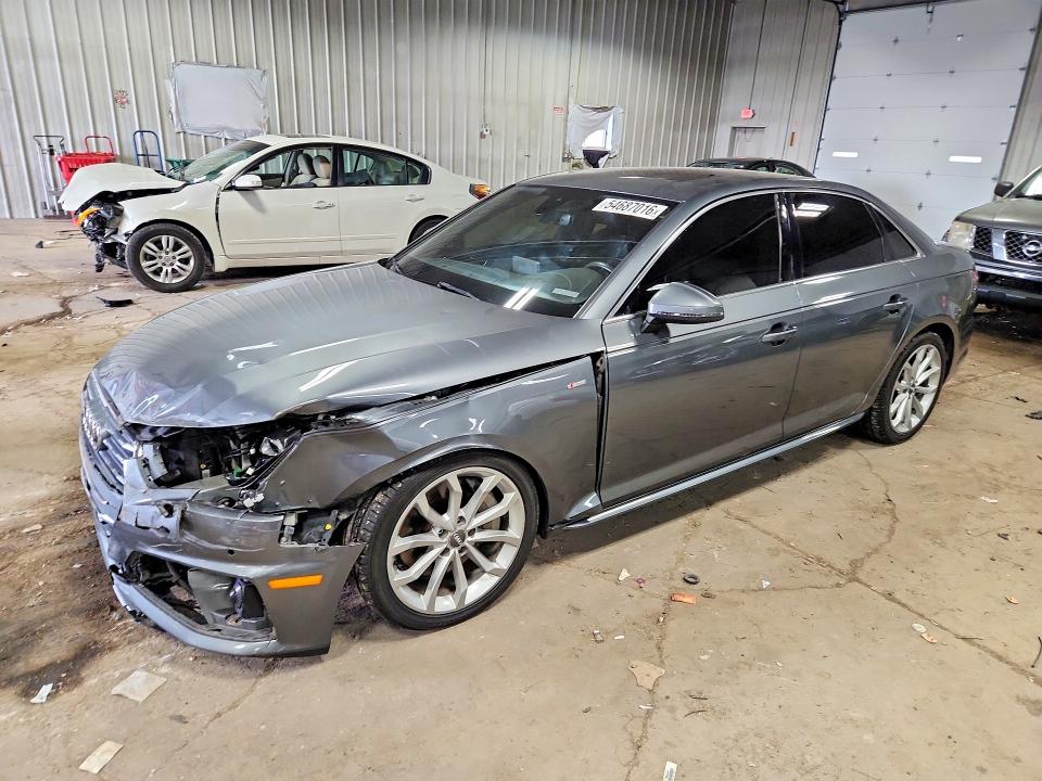 2019 Audi VIN WAUENAF47KN018523 COPART salvage auction — FRONT END, Wi - Junked Vehicle Bill Of Sale, sold $6,500 on 2026-07-13 (photo 1)