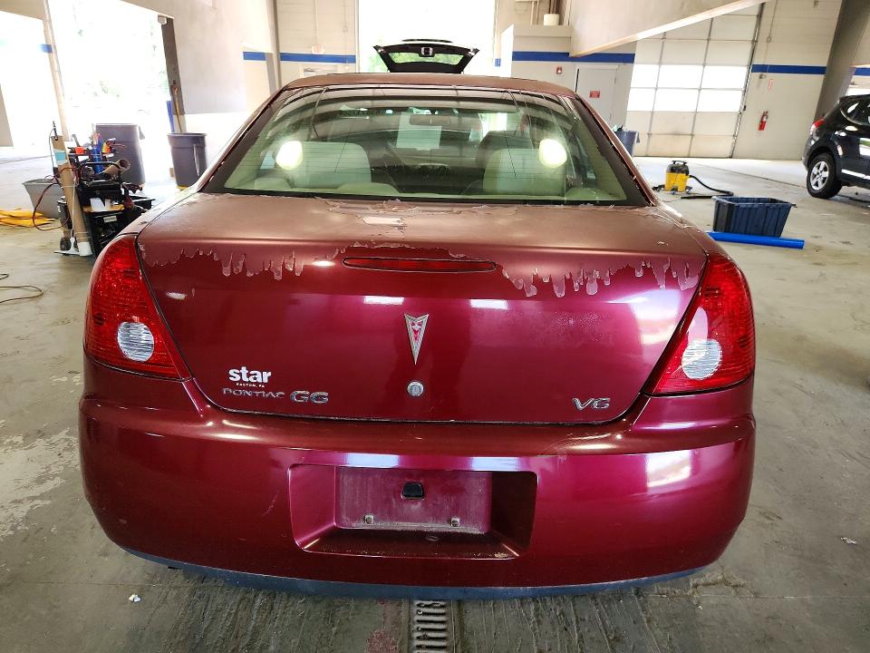 2005 Pontiac G6 VIN 1G2ZG528154167006 COPART salvage auction — MECHANICAL, Va - Certificate Of Title, sold $225 on 2026-07-17 (photo 6)