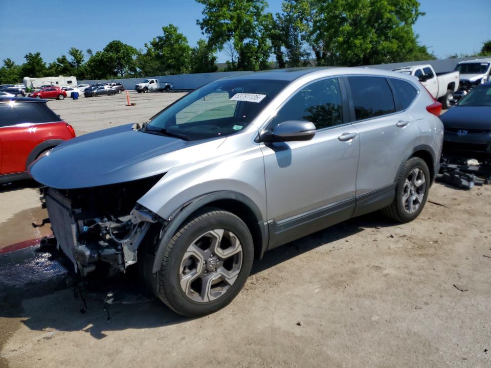 2018 Honda Cr-v VIN 7FARW2H85JE073089 COPART salvage auction — FRONT END, Mo - Salvage Certificate Of Title, sold $6,900 on 2026-07-07 (photo 1)