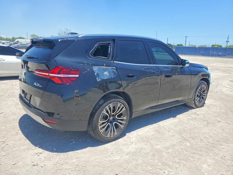 2025 BMW X3 VIN 5UX53GP02S9Y29919 COPART salvage auction — FRONT END, Fl - Cert Of Title Slvg Rebuildable, sold $25,750 on 2026-07-08 (photo 3)
