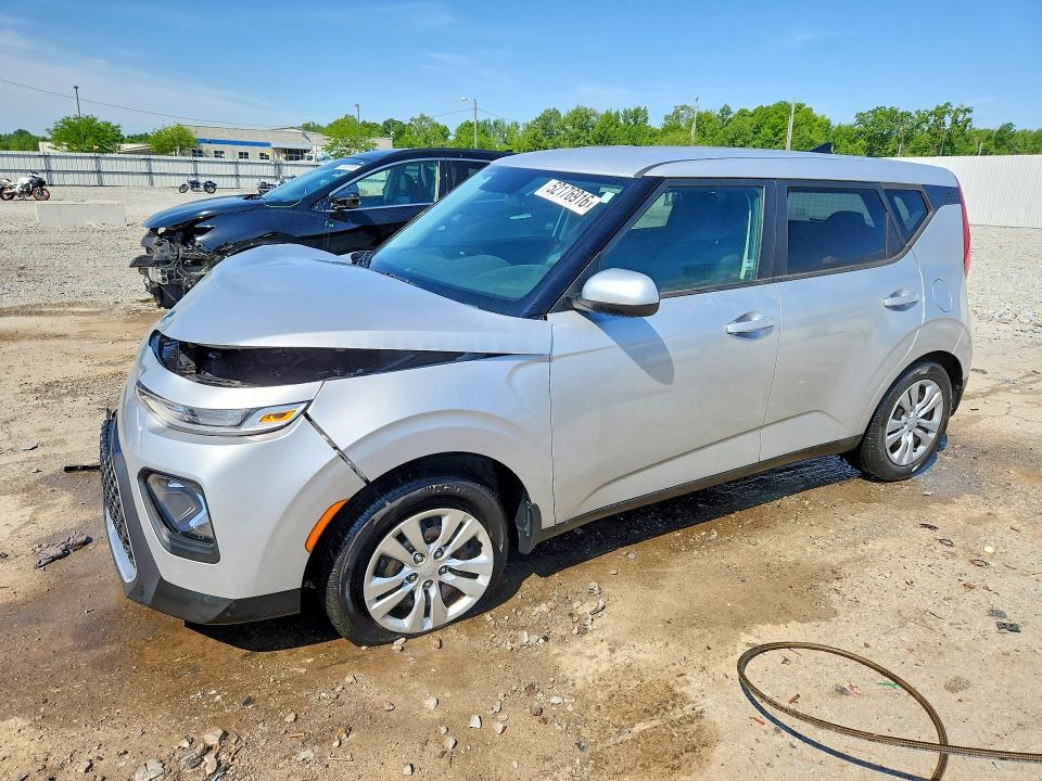2020 Kia Soul VIN KNDJ23AU0L7075889 COPART salvage auction — FRONT END, Ky - Cert Of Title-Salvage, sold $2,250 on 2026-07-09 (photo 1)