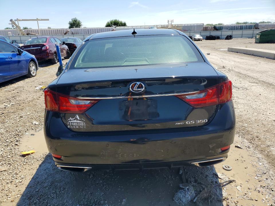 2013 Lexus VIN JTHCE1BL6D5001897 COPART salvage auction — MECHANICAL, Ks - Cert Of Title-Salvage, sold $1,500 on 2026-07-02 (photo 6)