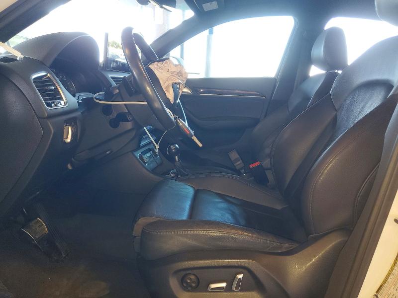 2018 Audi Q3 VIN WA1JCCFSXJR015232 COPART salvage auction — FRONT END, Ca - Salvage Certificate, sold $3,250 on 2026-07-30 (photo 7)
