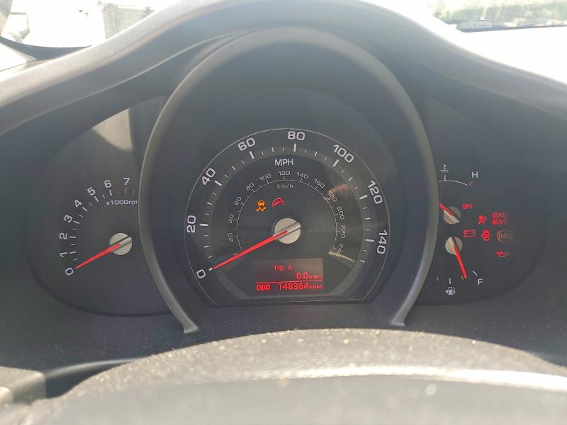 2011 Kia Sportage VIN KNDPBCA22B7112299 COPART salvage auction — FRONT END, Nc - Salvage Certificate Of Title, sold $1,100 on 2026-07-09 (photo 9)