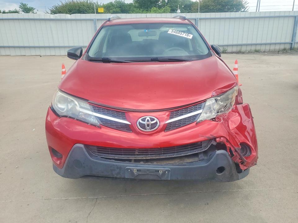 2014 Toyota Rav4 VIN JTMZFREV0ED031280 COPART salvage auction — FRONT END, TX - SALVAGE VEHICLE TITLE, sold $2,900 on 2026-07-23 (photo 5)