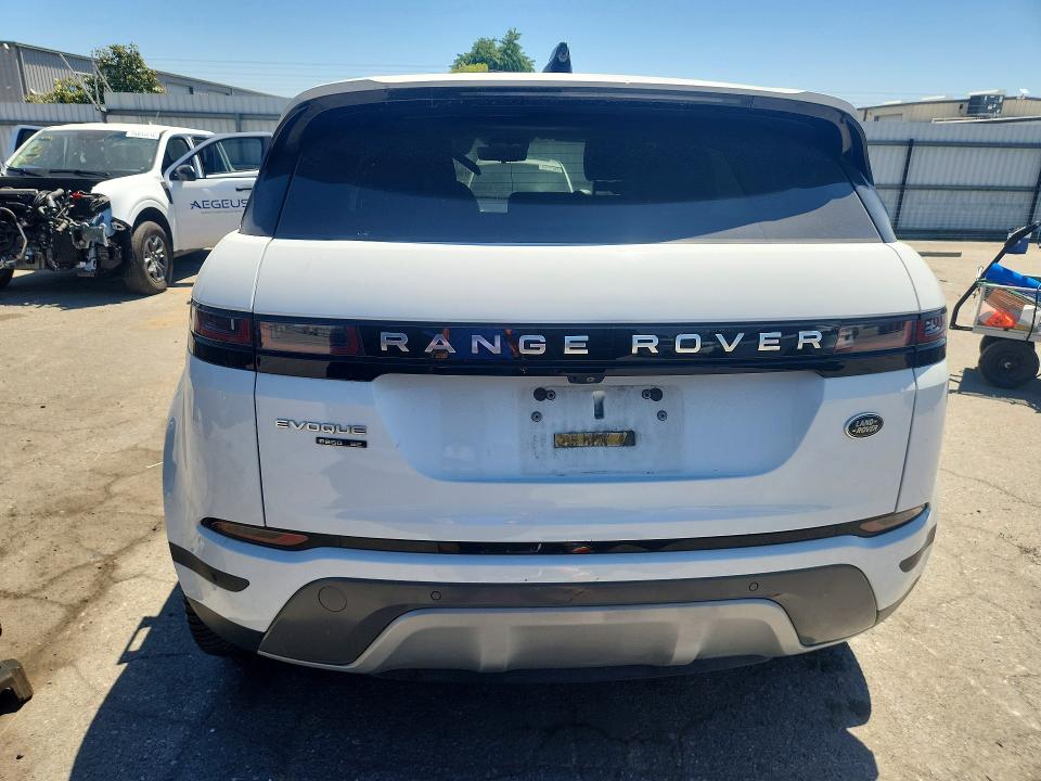 2020 Land rover Range rover evoque VIN SALZP2FX5LH031794 COPART salvage auction — NORMAL WEAR, CA - DIS/DLR/EXP ONLY CLEAN TITLE, sold $6,400 on 2026-07-31 (photo 6)